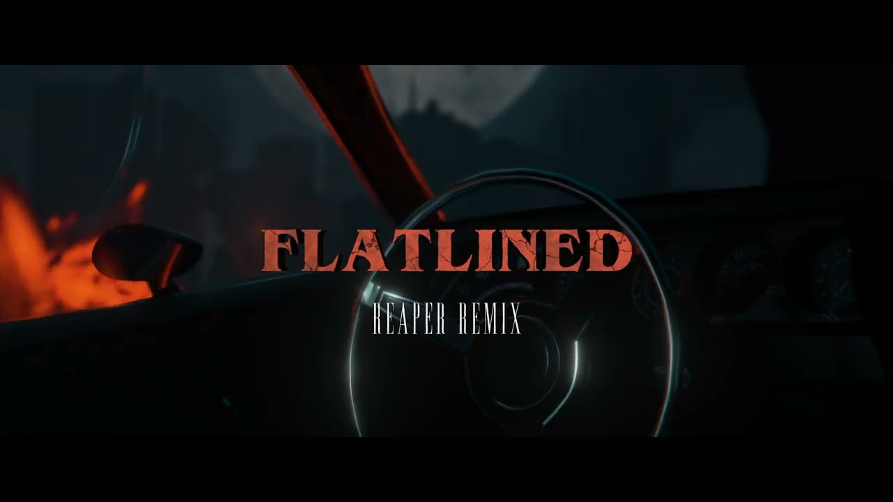 Zomboy - Flatlined (feat. Micah Martin) [REAPER Remix] (Official Visualizer)
