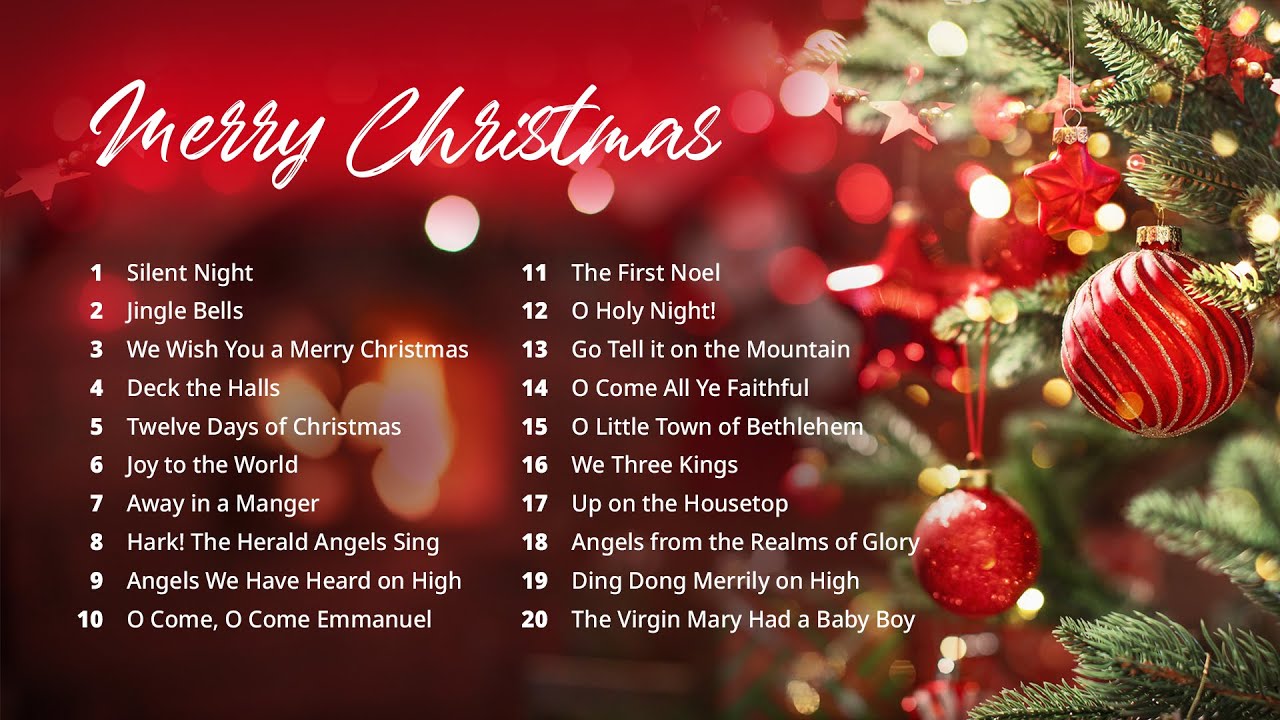 Top 20 Christmas Songs and Carols Popular Christmas Music 🎄 2022