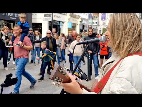 LIVE STREET CONCERT In Dublin Ireland - Allie Sherlock