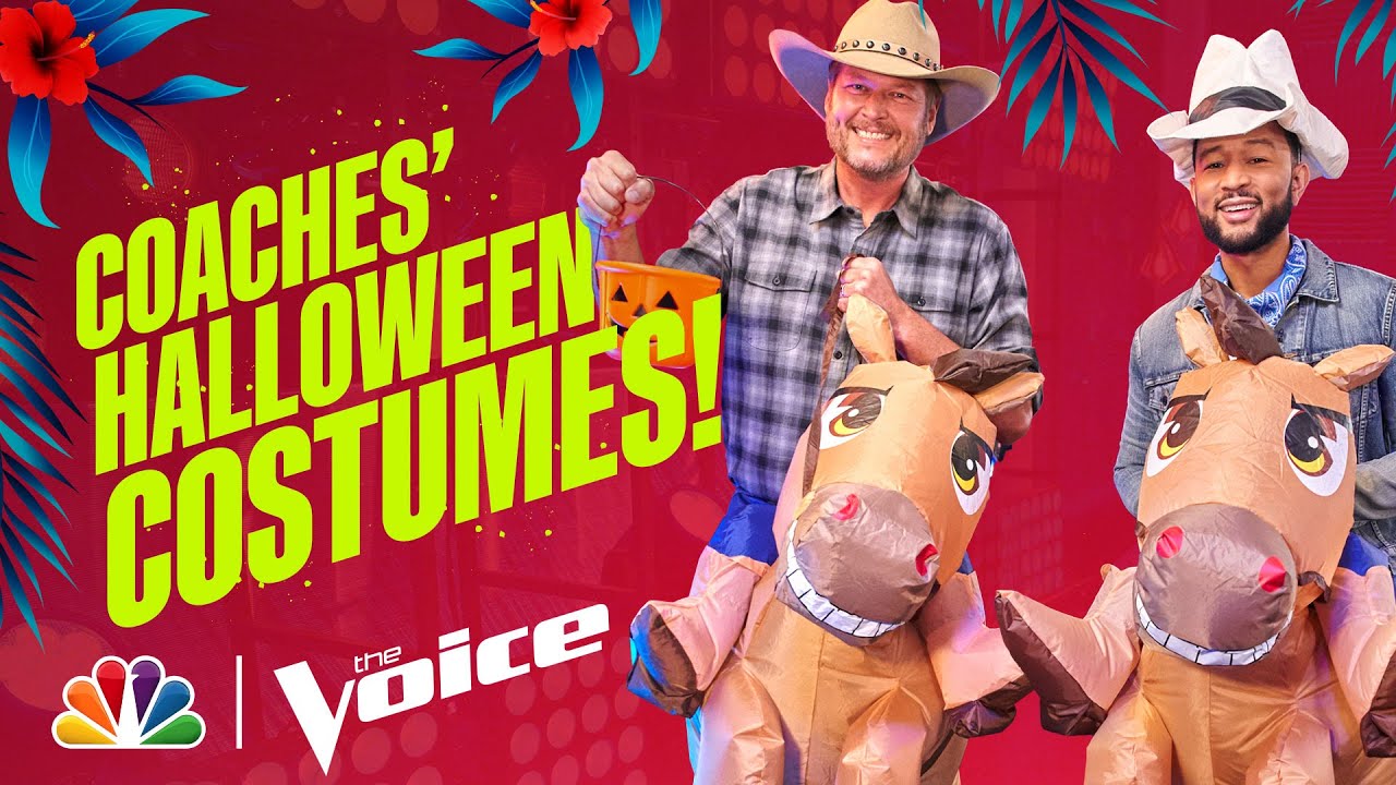 Blake Shelton Came to Set Dressed as a King and More Fun Coach Costumes | NBC's The Voice 2022