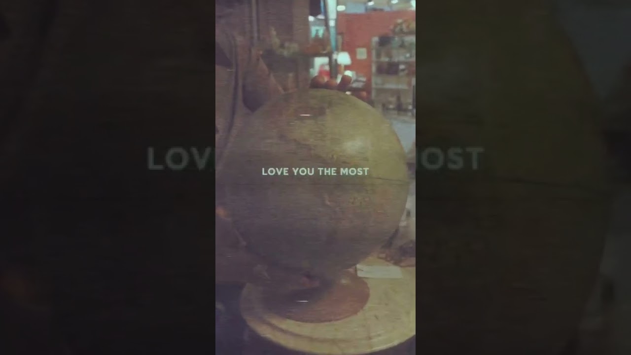 Love You the Most out everywhere on Saturday! Minimal production, lyrics in spotlight. #shorts