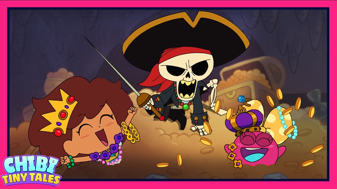 Pirates of the Caribbean x Amphibia | Chibi Tiny Tales | Disney Channel Animation