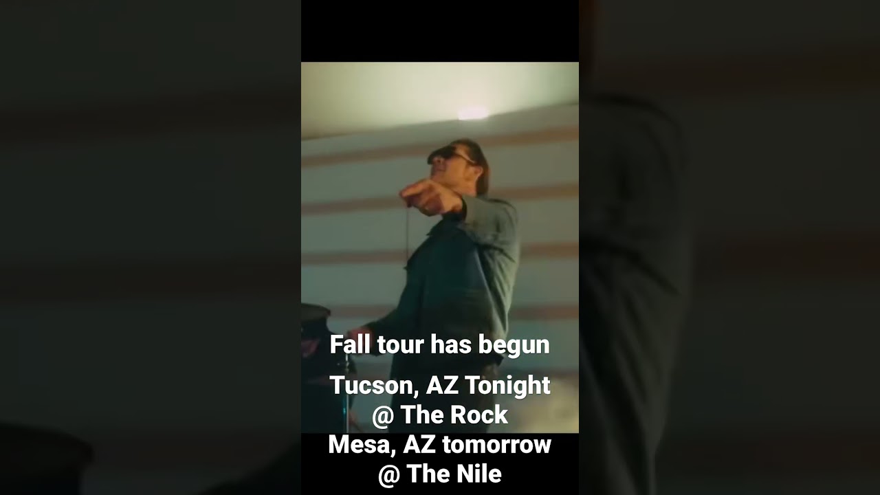 Fall tour has begun! Tucson, AZ Tonight, Mesa, AZ Tomorrow