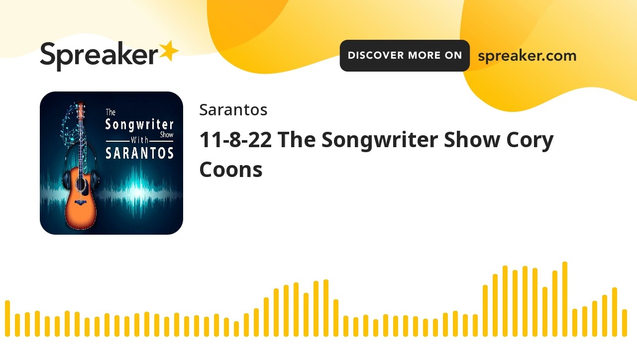 11-8-22 The Songwriter Show Cory Coons