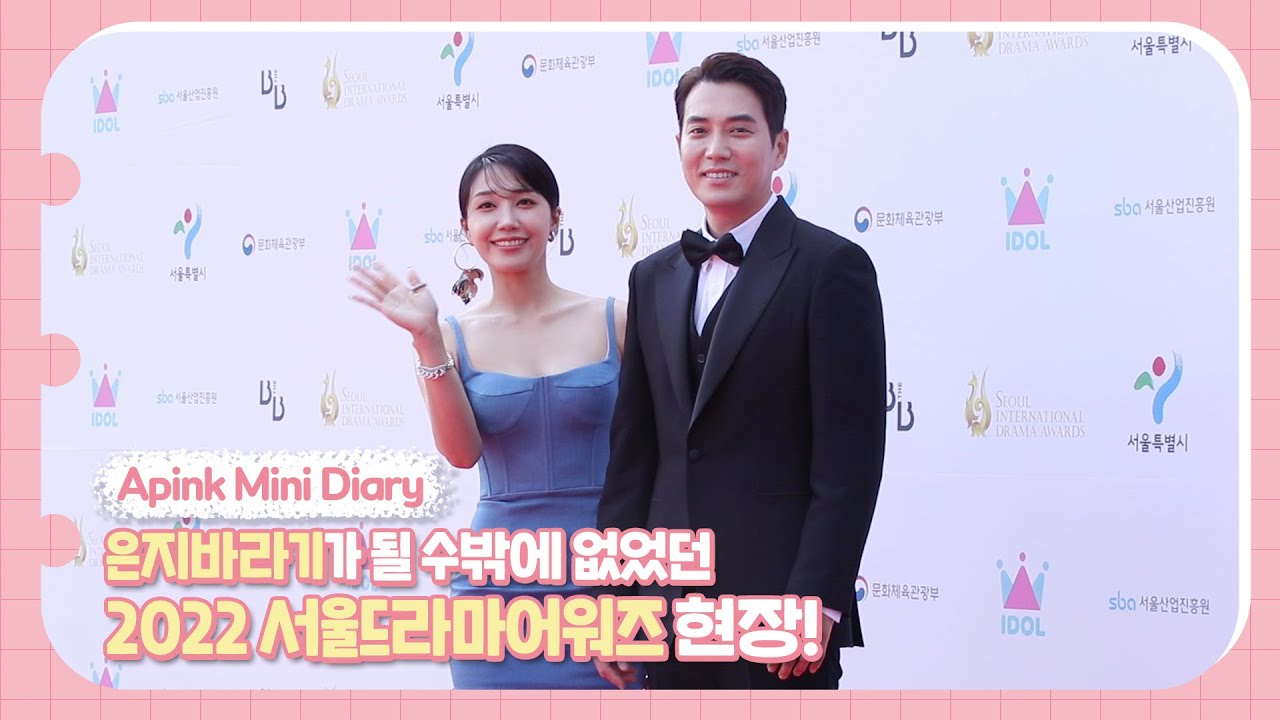 Apink Mini Diary - 은지바라기가 될 수밖에 없었던 2022 서울드라마어워즈 현장!