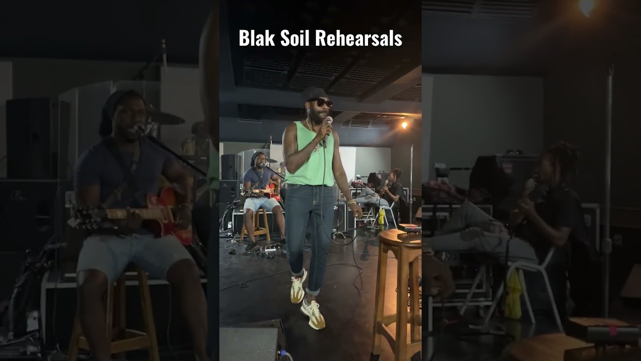 Tarrus Riley & The Blak Soil Band #Rehearsals Something Strong #SingySingy #TarrusRiley
