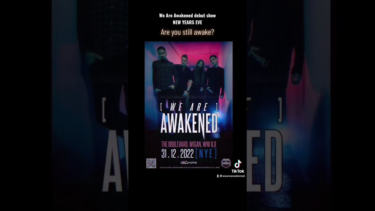 We Are Awakened debut show. NYE #sinnergod #weareawakend #theplague #unsignedartist #weloseourselves