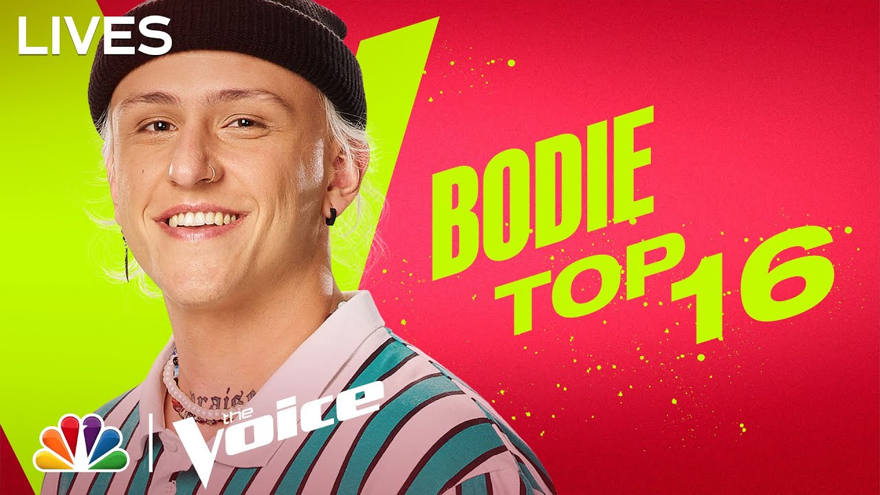 Bodie Performs Joji's "Glimpse of Us" | NBC's The Voice Top 16 2022