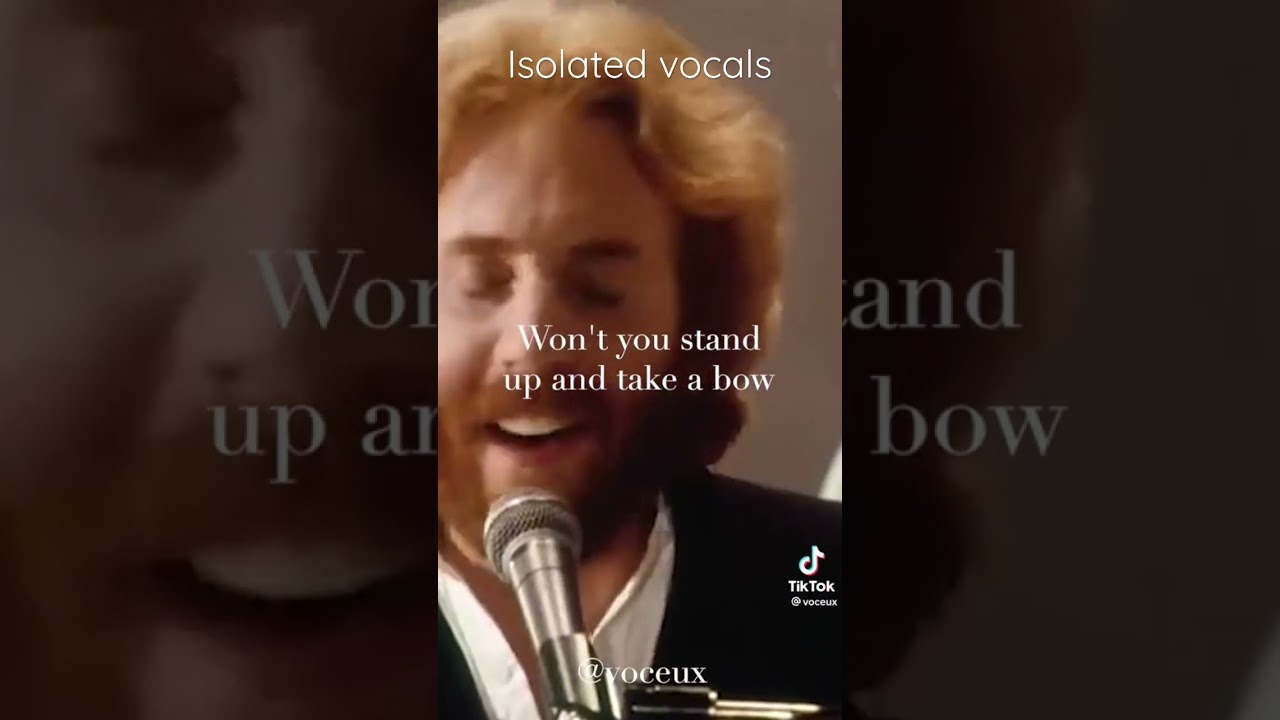 Thank You for Being a Friend - Isolated Vocals