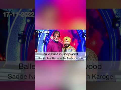 Balle Balle in Bollywood 💥| Daler Mehndi | KBC