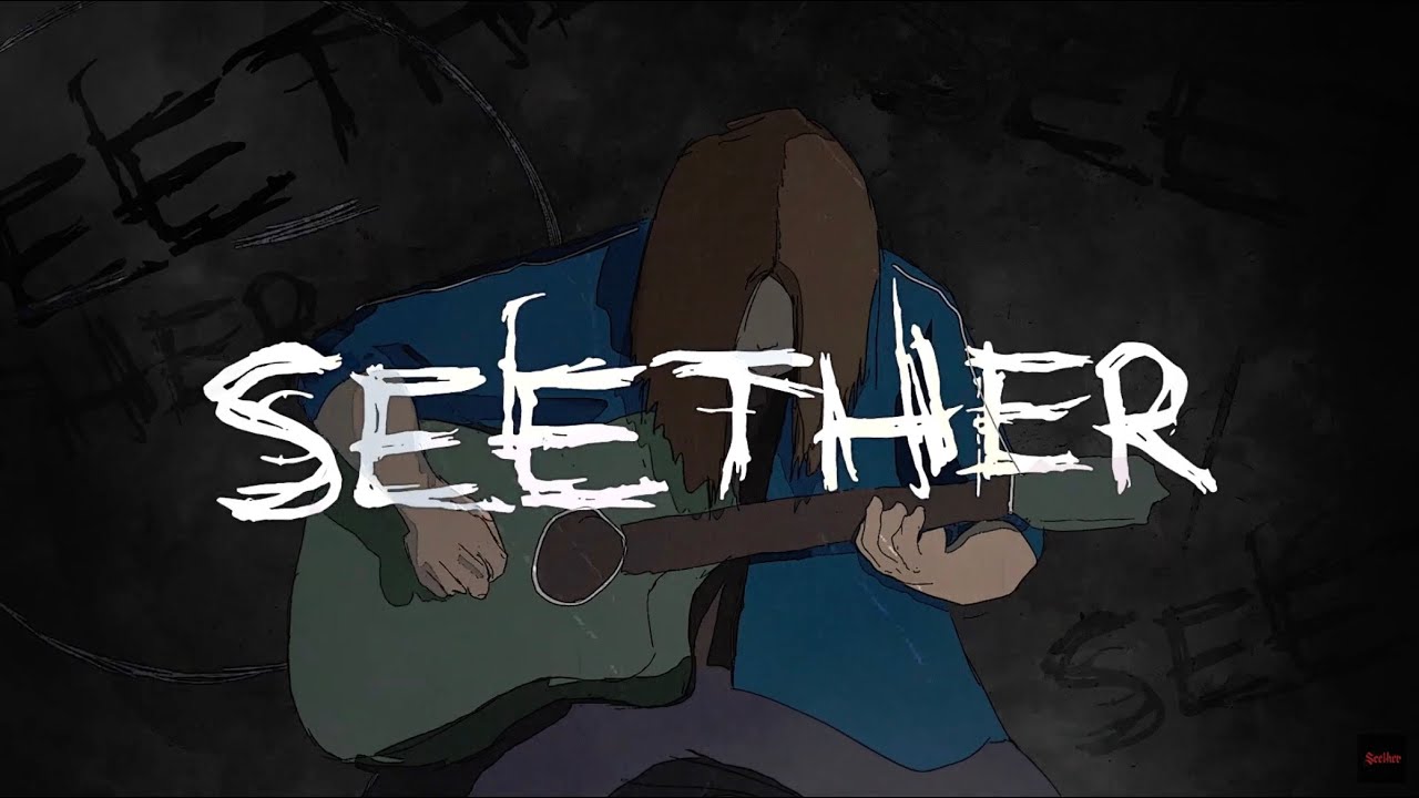 Seether - Something In The Way (Nirvana Cover - Live/Acoustic, 2002) - Official Animated Video
