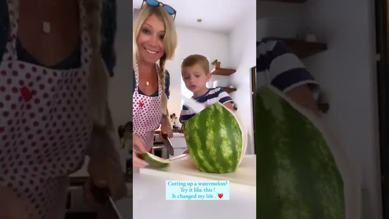 In the kitchen with Ellie and Rivers