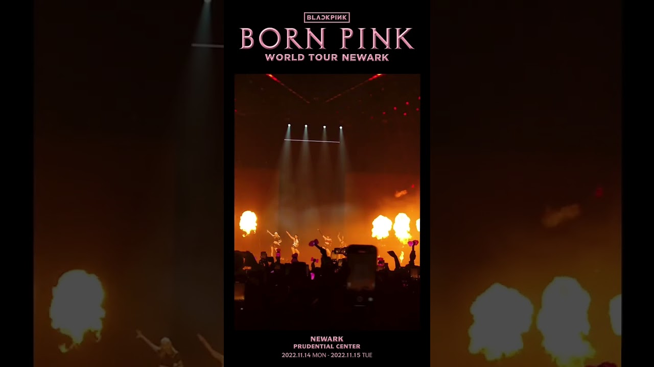 BLACKPINK WORLD TOUR [BORN PINK] NEWARK HIGHLIGHT CLIP