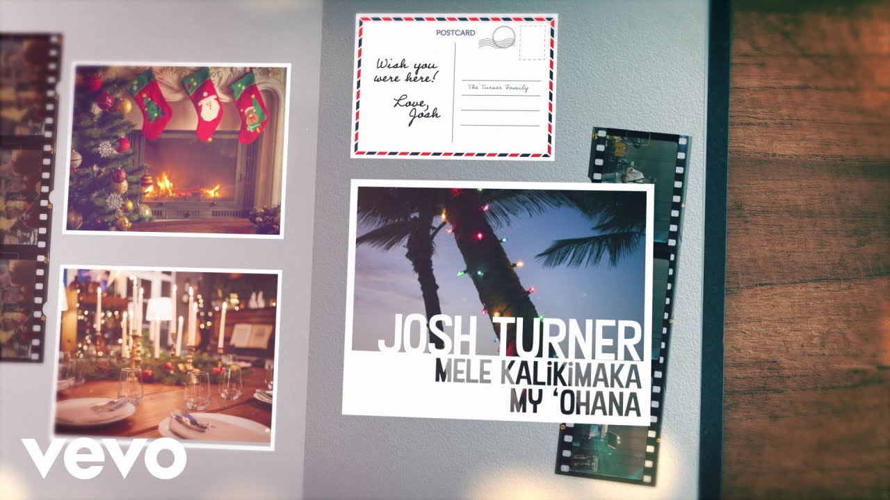 Josh Turner - Mele Kalikimaka My 'Ohana (Lyric Video) ft. Jake Shimabukuro, Ho’okena