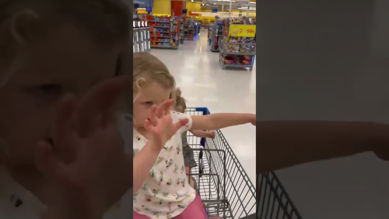 When dad comes on in the store