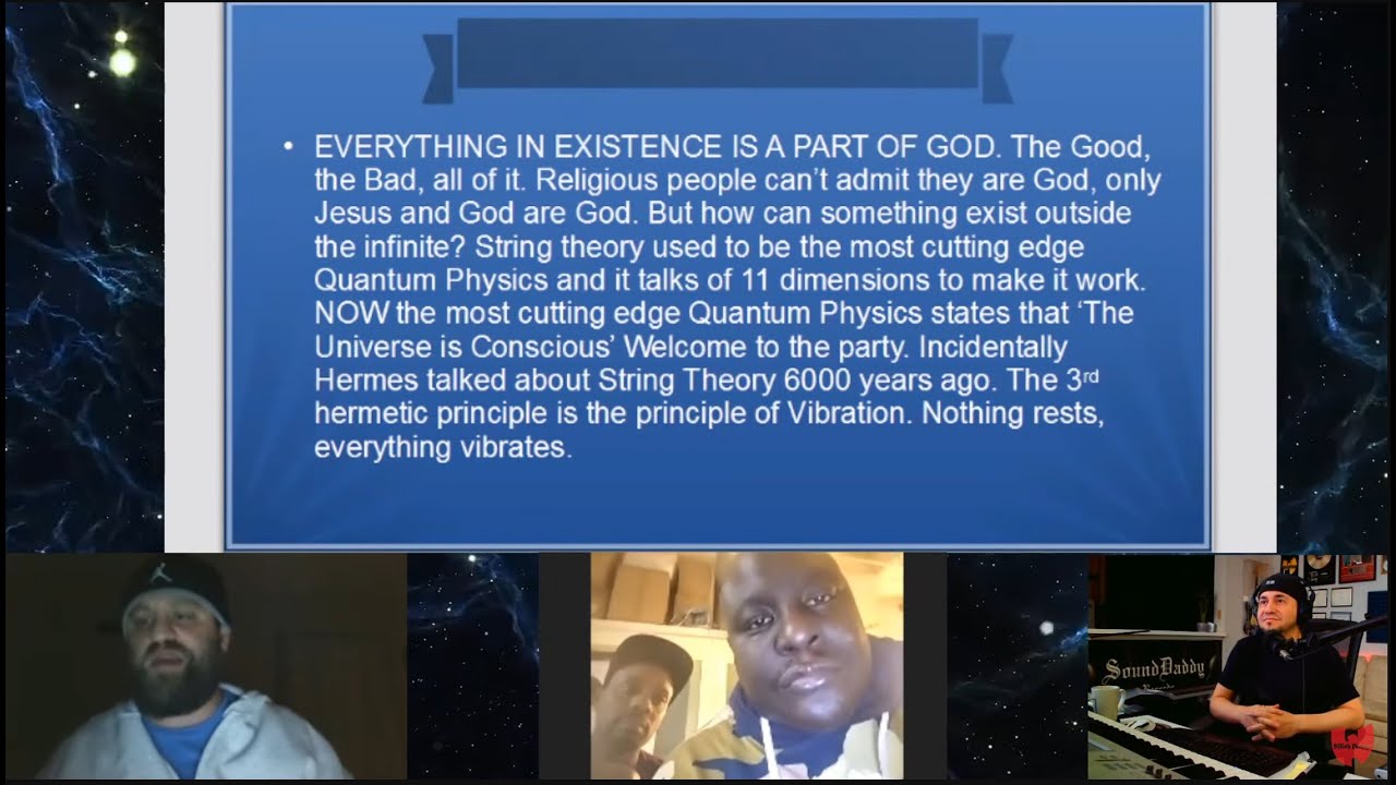 Micah Dank - Wisdom Show - God & Quantum Physics - Killah Priest LIVE Podcraft
