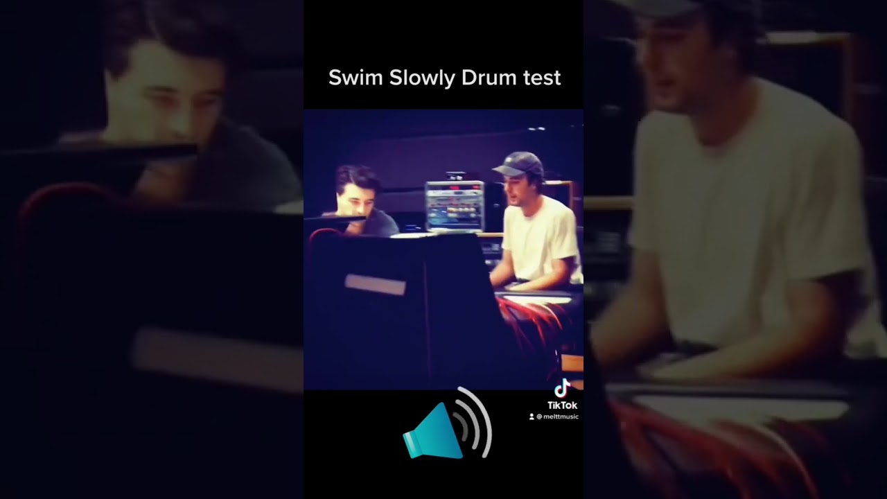 Fine tuning that drum sound for Swim Slowly sessions