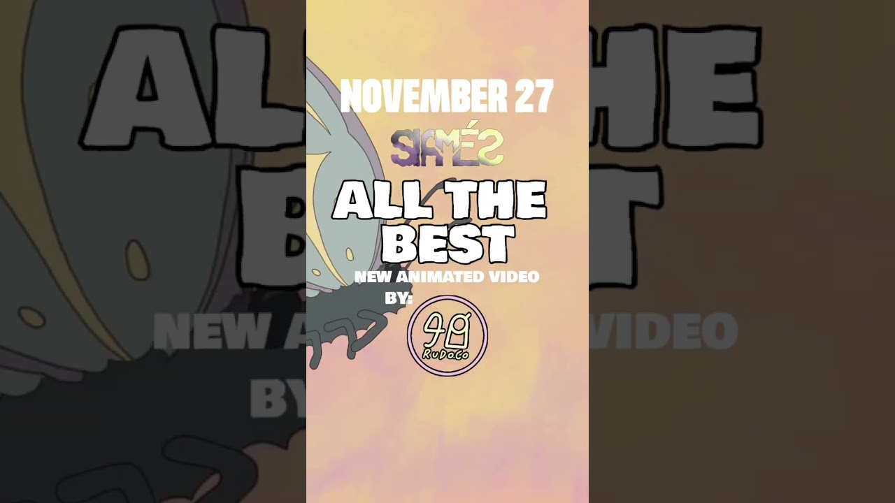 New Animated Video by @rudo.co about to drop this Sunday 27th. Watch “All The Best” premiere on YT