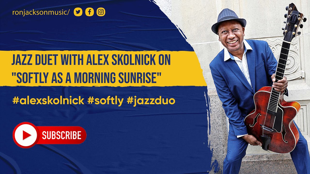 Jazz duet with Alex Skolnick on"Softly As A Morning Sunrise" #alexskolnick #softly #jazzduo