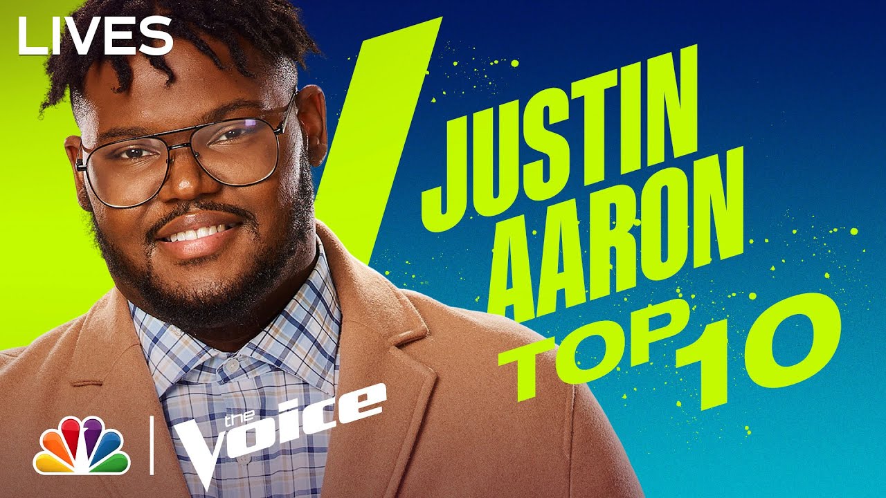 Justin Aaron Performs "Just Once" by Quincy Jones feat. James Ingram | NBC's The Voice Top 10 2022