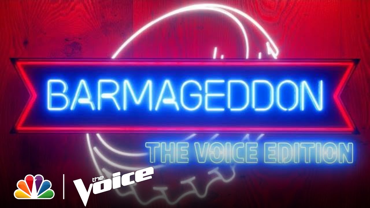 The Coaches Compete in Blake and Carson's New Game Show, Barmageddon | NBC's The Voice 2022