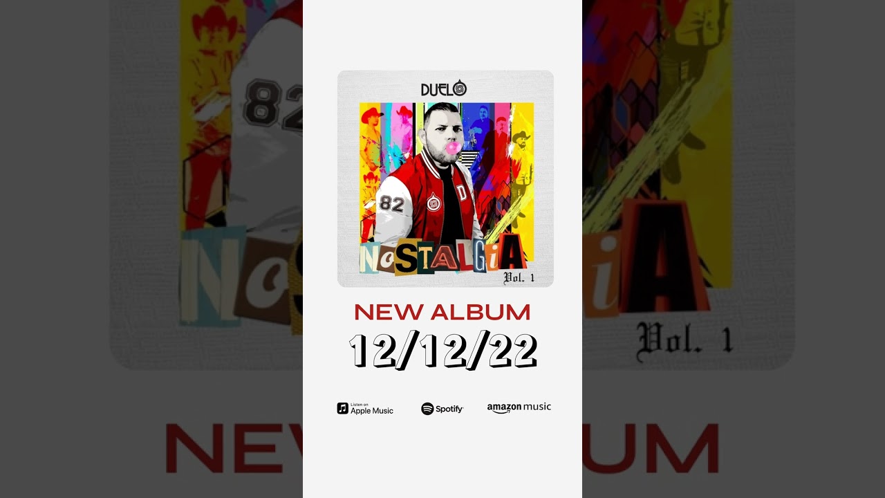 Preview “Usted Se Me Llevo La Vida” Album Nostalgia- 12/12/22 #duelo #nostalgia