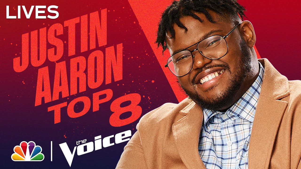 Justin Aaron Performs Cynthia Erivo's "Stand Up" | NBC's The Voice Top 8 2022