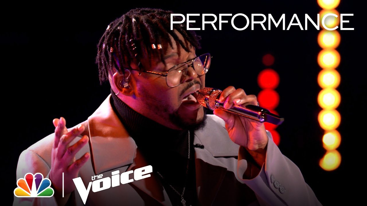 Justin Aaron's Last Chance Performance of Travis Greene's "Made a Way" | NBC's The Voice 2022