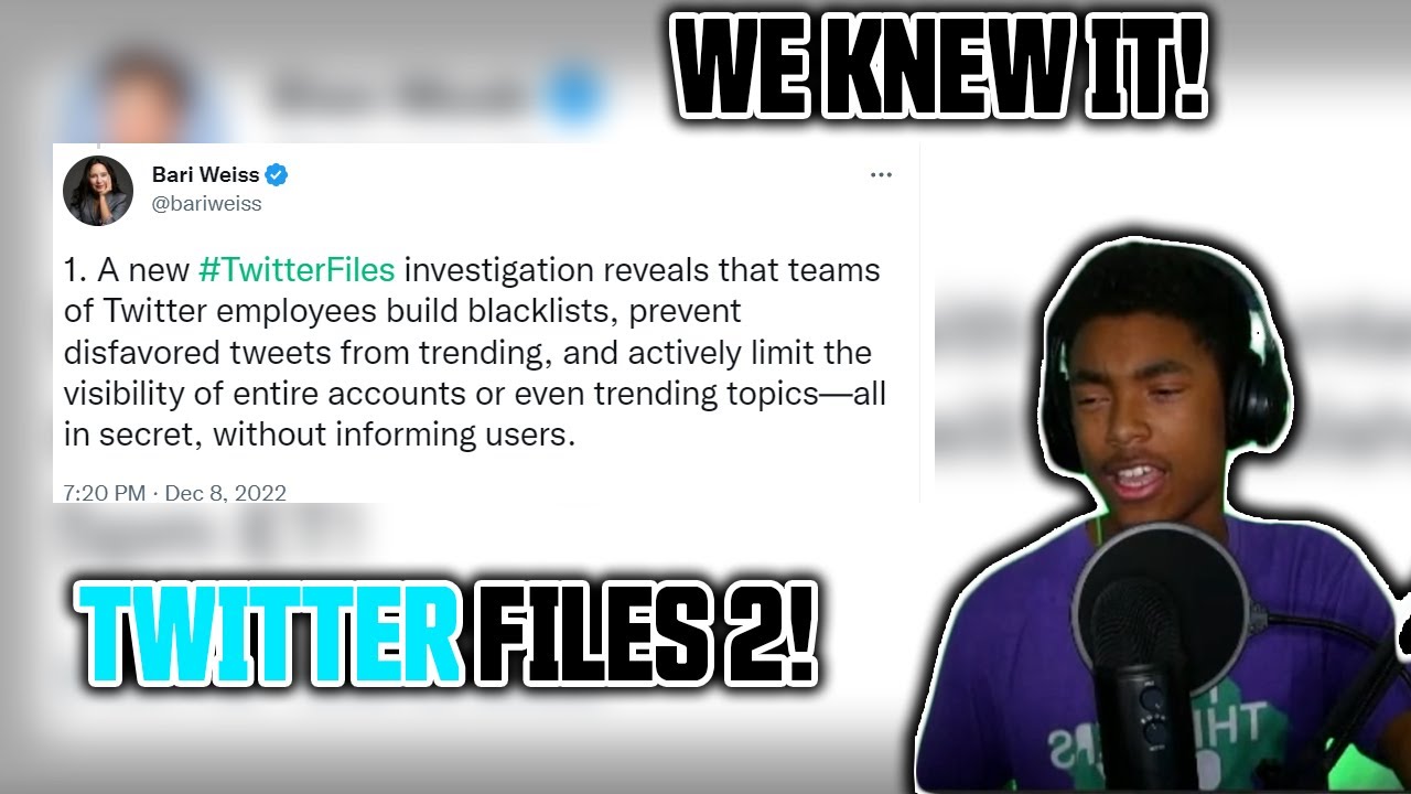 TWITTER FILES 2, HAPPENING NOW!
