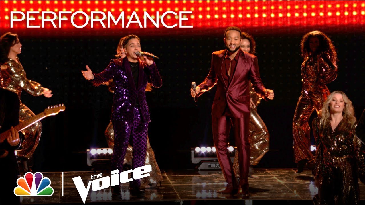 Omar Jose Cardona and John Legend Sing "Signed, Sealed, Delivered" | The Voice Live Finale 2022