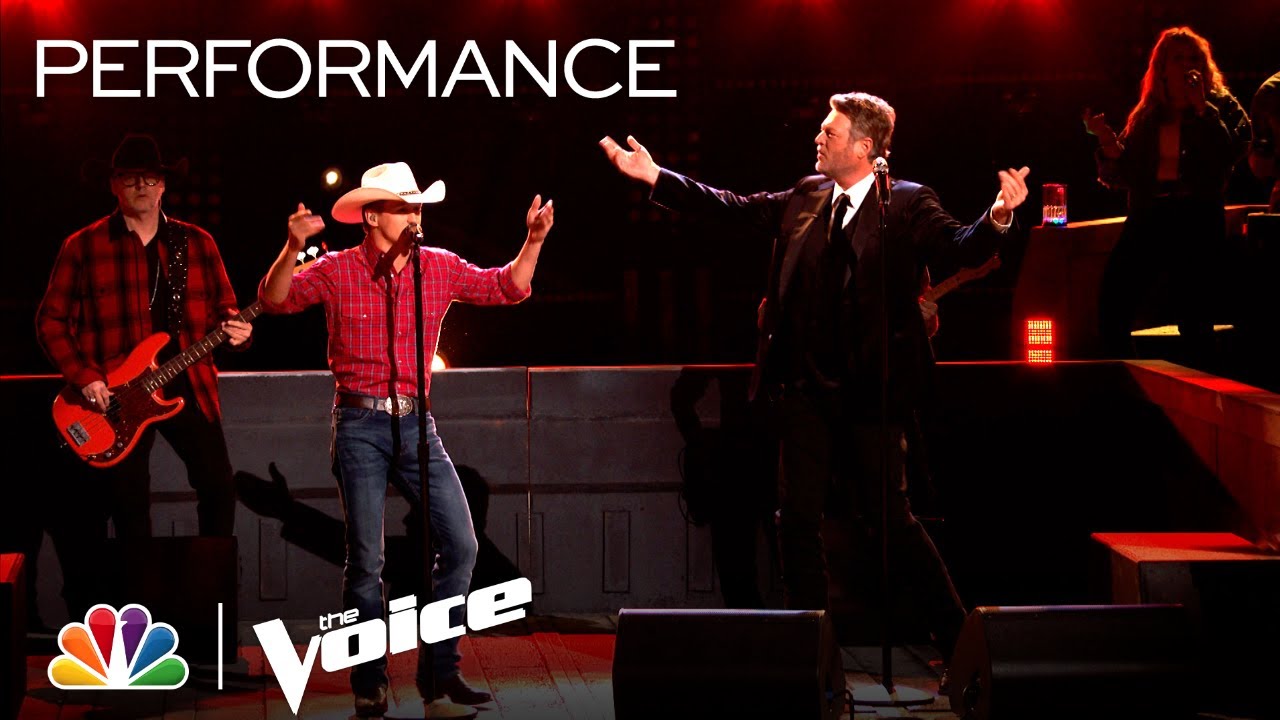 Bryce Leatherwood and Blake Shelton Sing "Hillbilly Bone" | NBC's The Voice Live Finale 2022