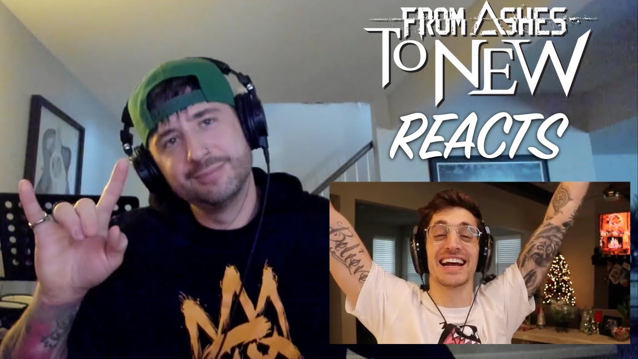 From Ashes to New Reacts to Alex Hefner Reaction to All I Want For Christmas Is You