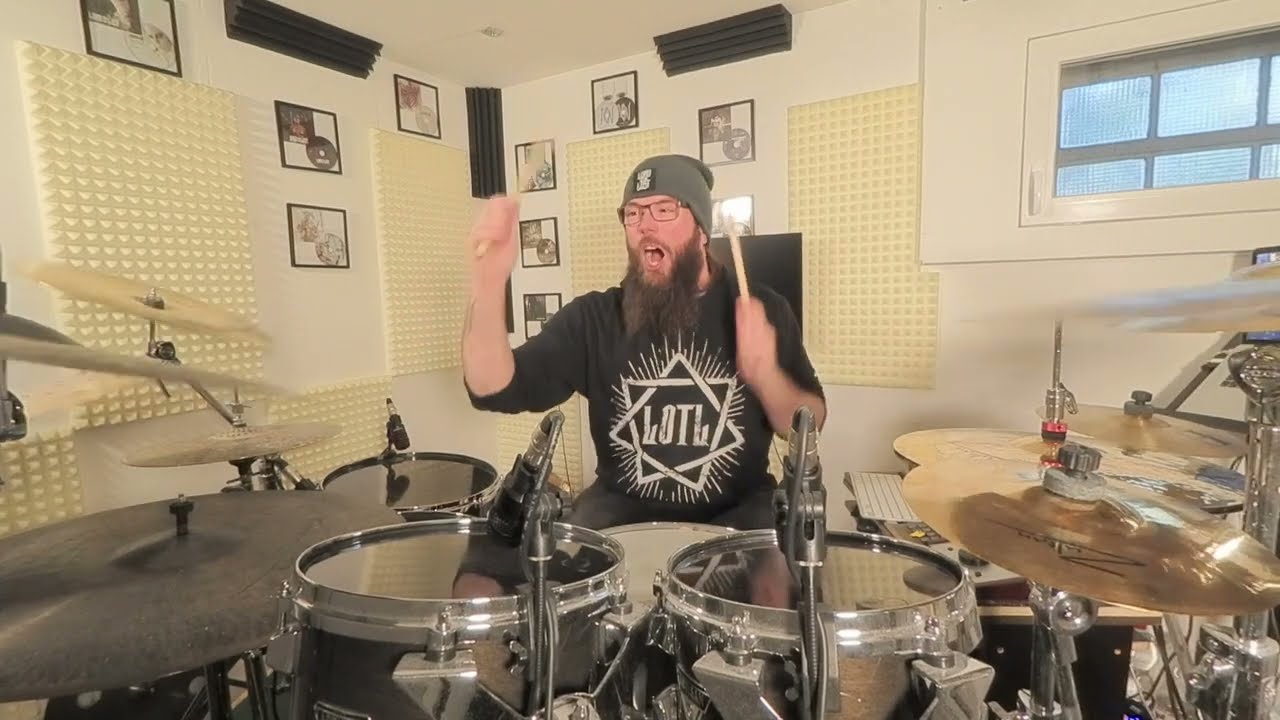 LORD OF THE LOST - Blood & Glitter (Drum Playthrough)