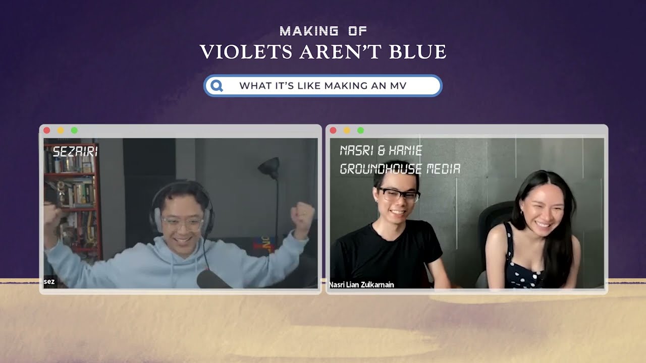 Sezairi - The Making of 'Violets Aren't Blue' (Episode 1)