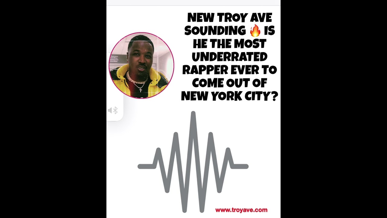New 2023 u releases track 🔥Is Troy Ave 1 of the most underrated artist ever from New York City ?