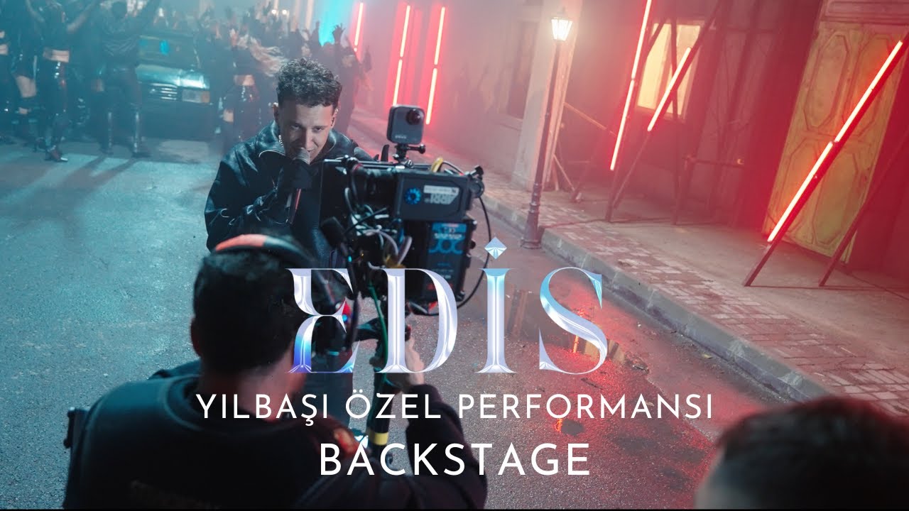 Edis - O Ses Türkiye Yılbaşı Performansı (Backstage)
