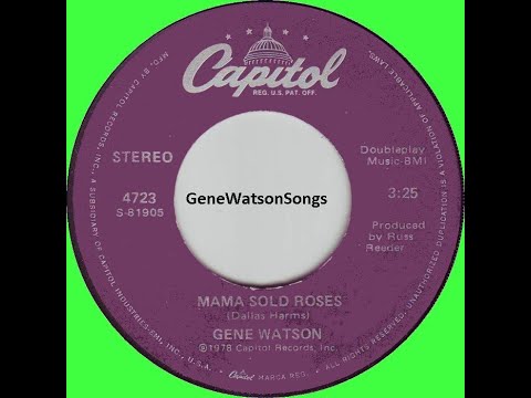 Gene Watson - Mama Sold Roses (45 Single)