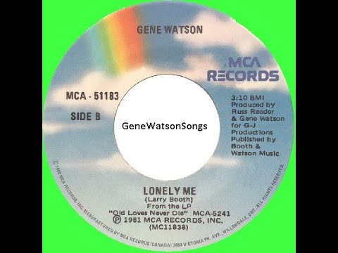 Gene Watson - Lonely Me (45 Single)