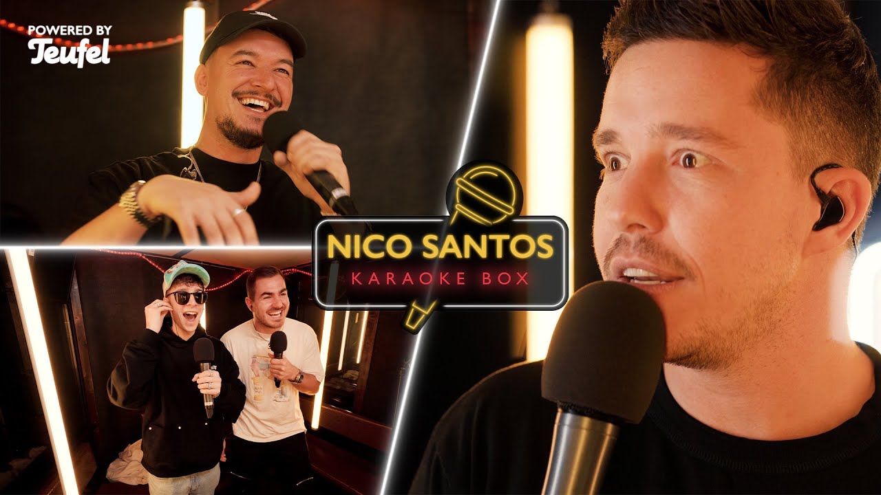 "Das ist das Schönste, was ich mir vorstellen kann" 😍 | Nico Santos Karaoke Box by Teufel