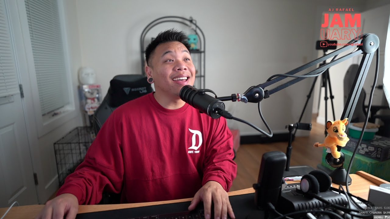 AJ Rafael streaming music and taking requests for JAMUARY 2023 | Stream 4