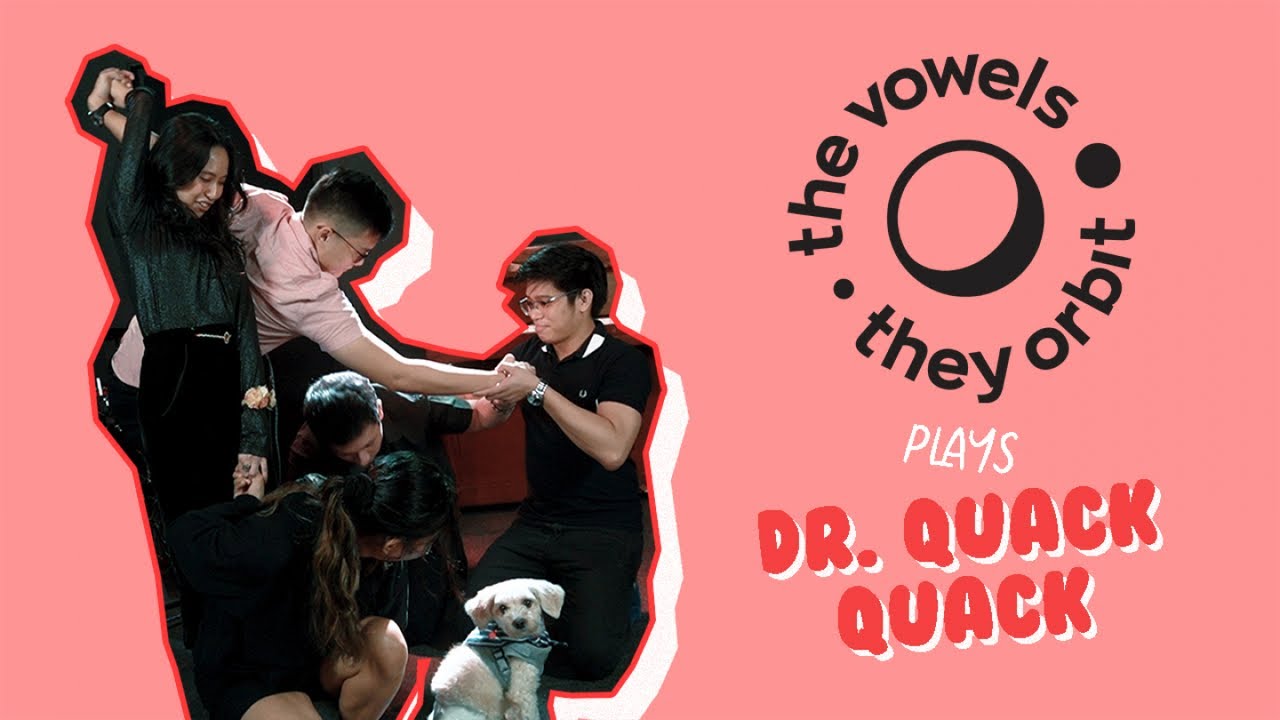 the vowels they orbit plays DR. QUACK QUACK!