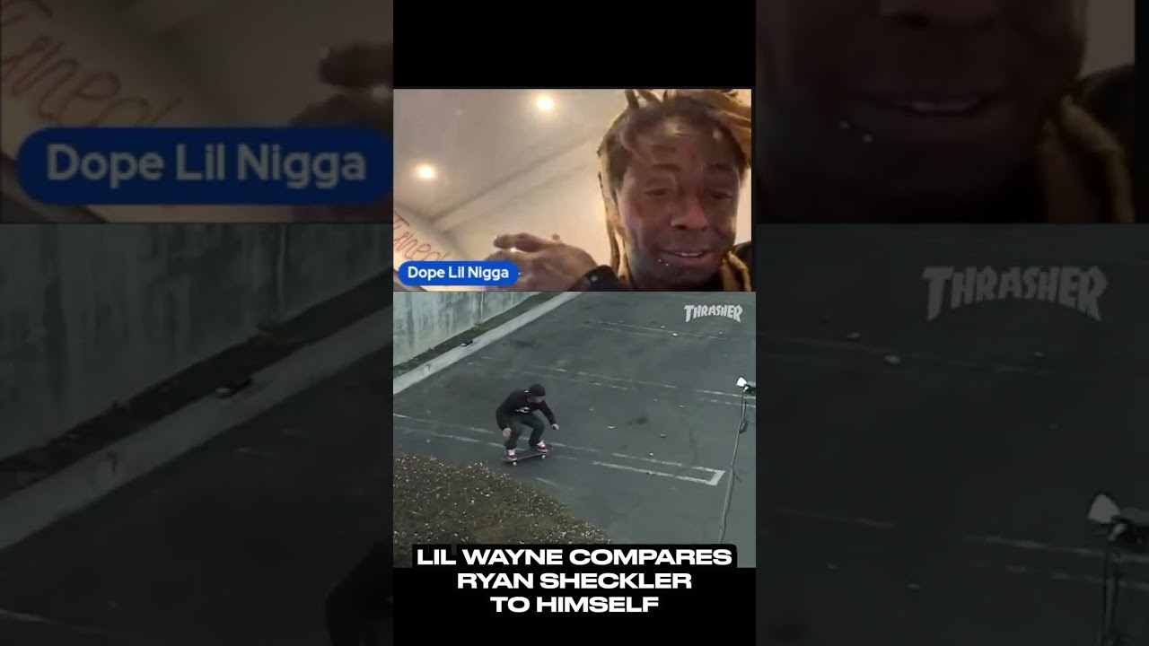 Lil Wayne Goes CRAZY Over Ryan Sheckler’s Kickflip!