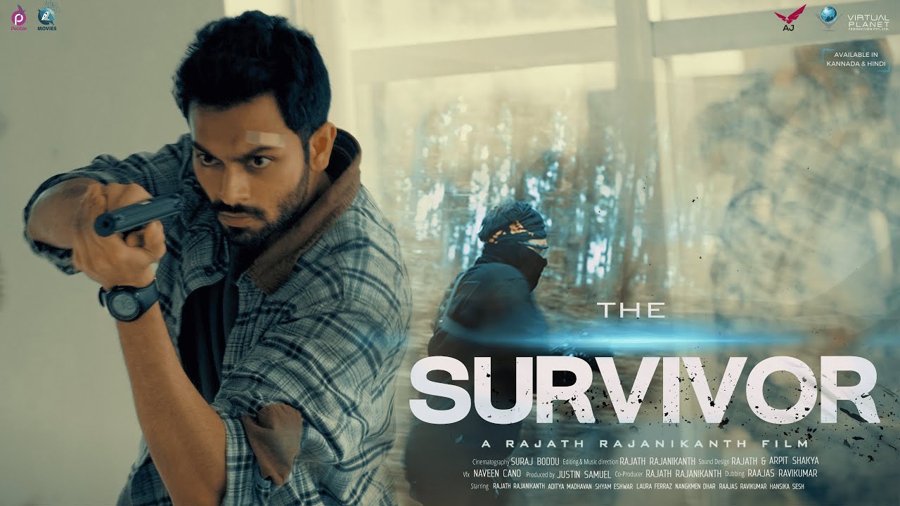 The Survivor Official Trailer Hindi | Rajath Rajinikanth | Justin Samuel James | Short Movie