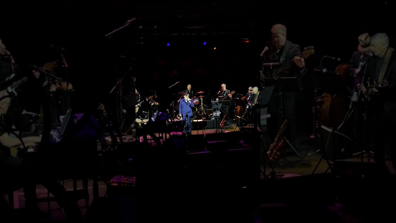 'Worried Man Blues' from Van Morrison's upcoming album, was performed at the Electric Ballroom show