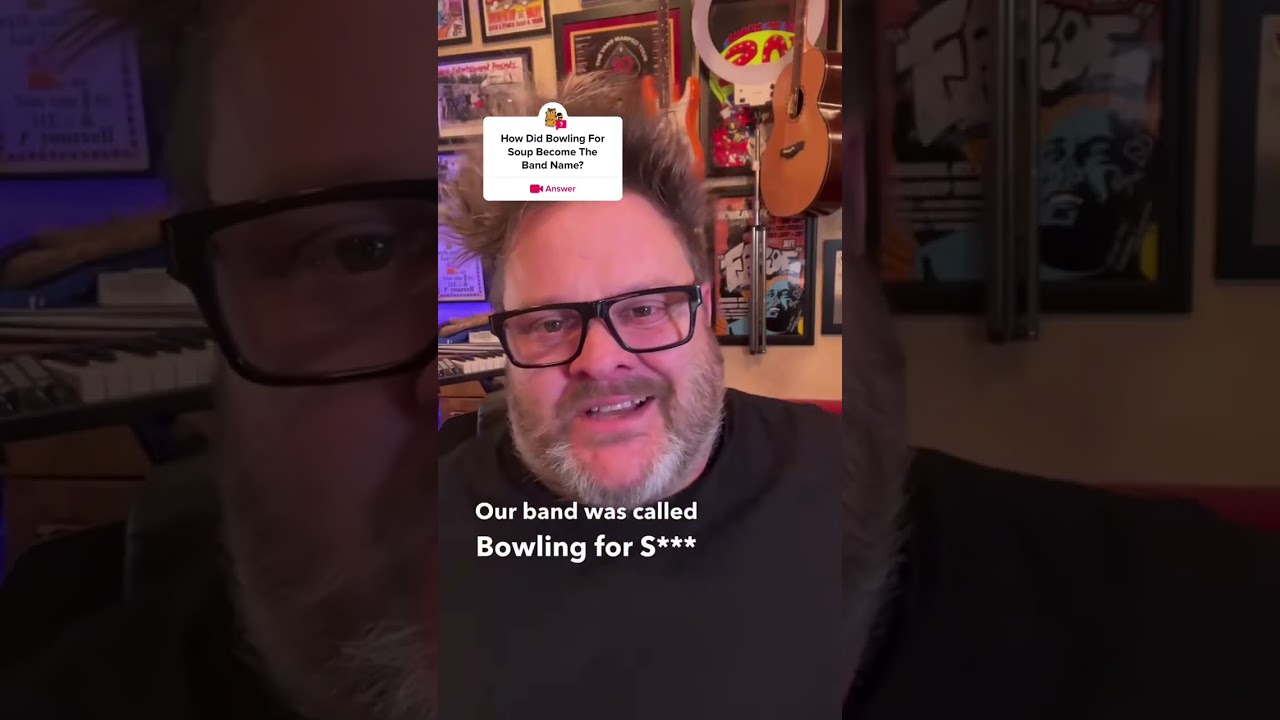 One of many things we stoke from this man! More to come! #bowlingforsoup #bandname