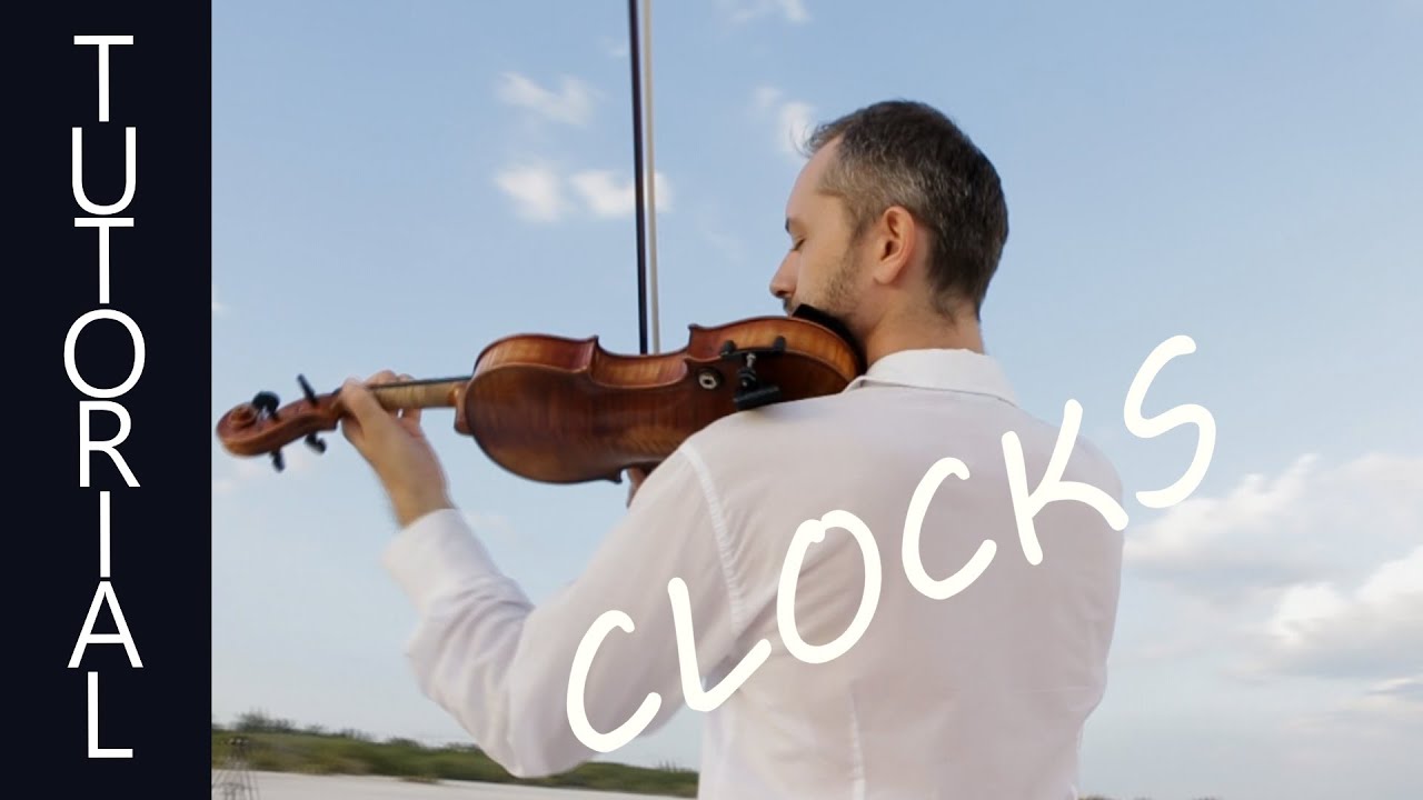 Como tocar Clocks de Coldplay en Violin (TUTORIAL)