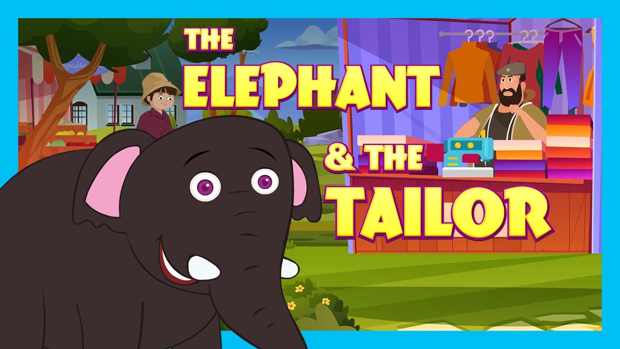 🐘 The Elephant & The Tailor 🐘 Stories For Kids In English | TIA & TOFU | Bedtime Stories For Kids