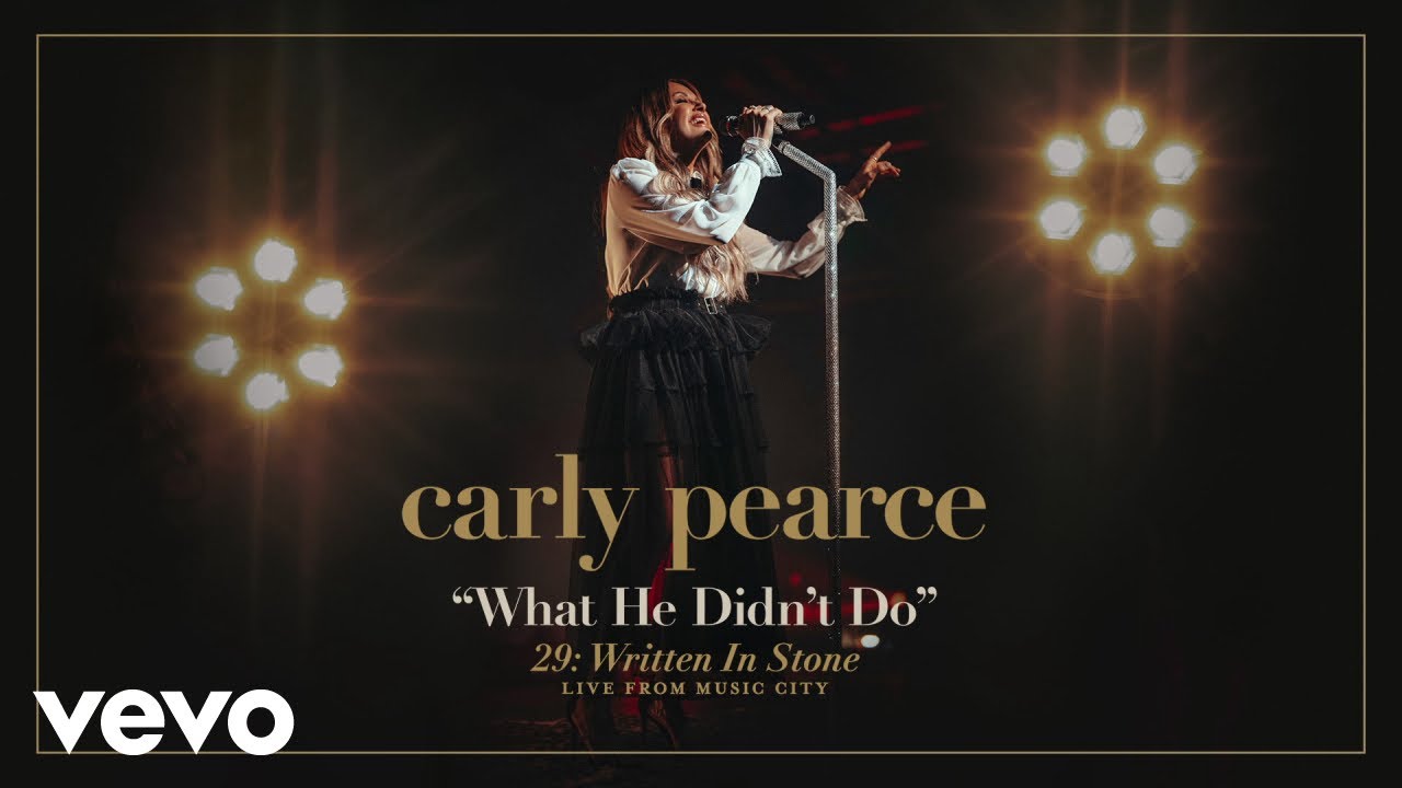 Carly Pearce - What He Didn't Do (Live From Music City / Audio)