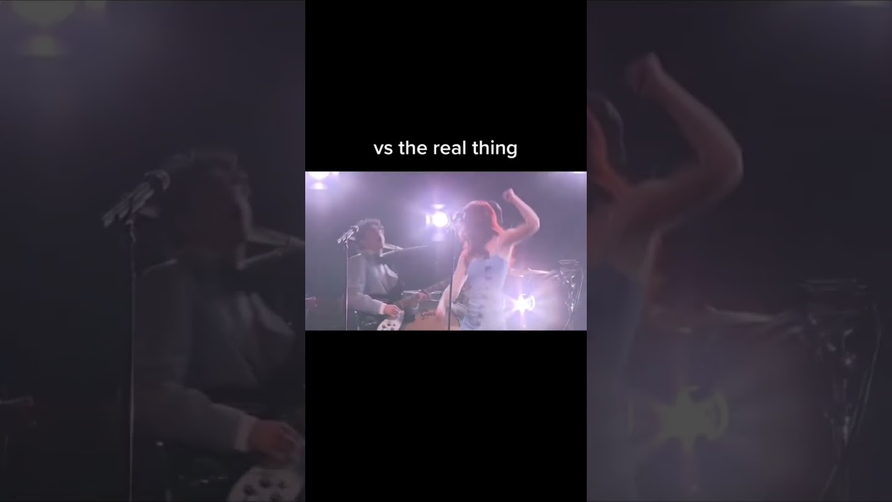 soundcheck vs. the real thing