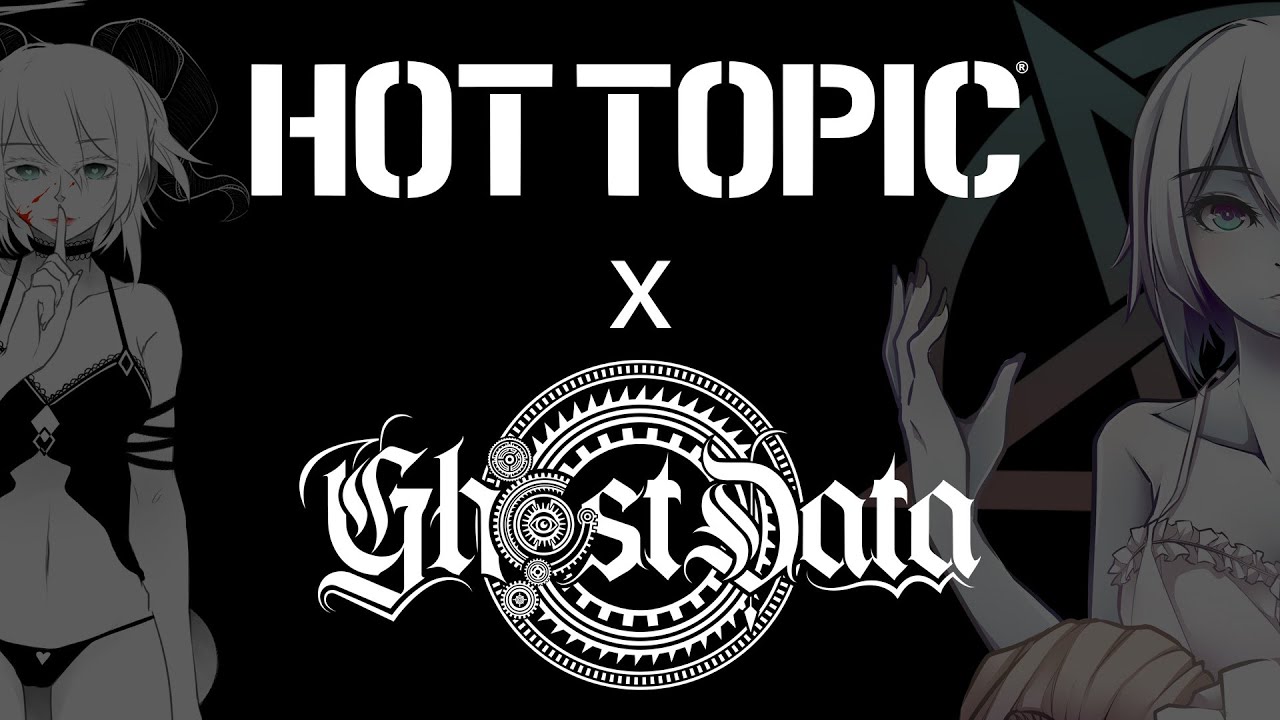 🎊 HOT TOPIC x GHOST DATA Merchandise (OUT NOW!) 🎊